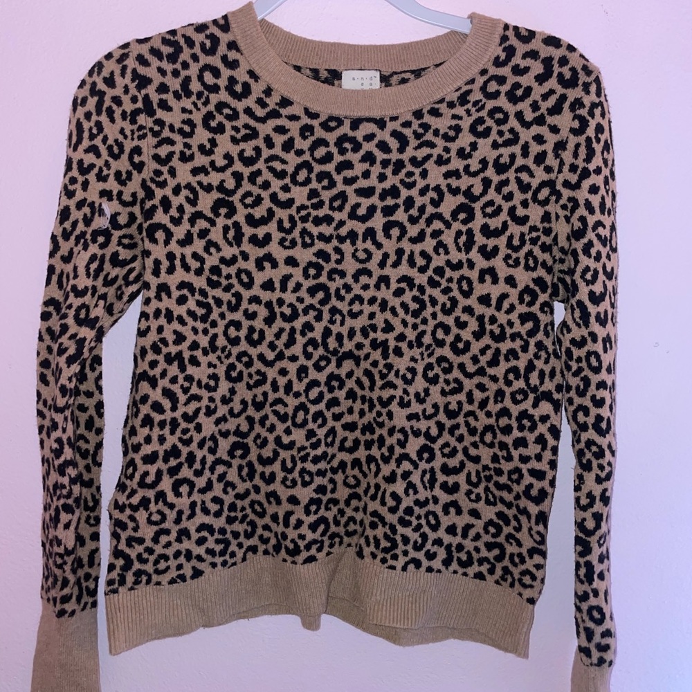 A New Day Leopard print long sleeve